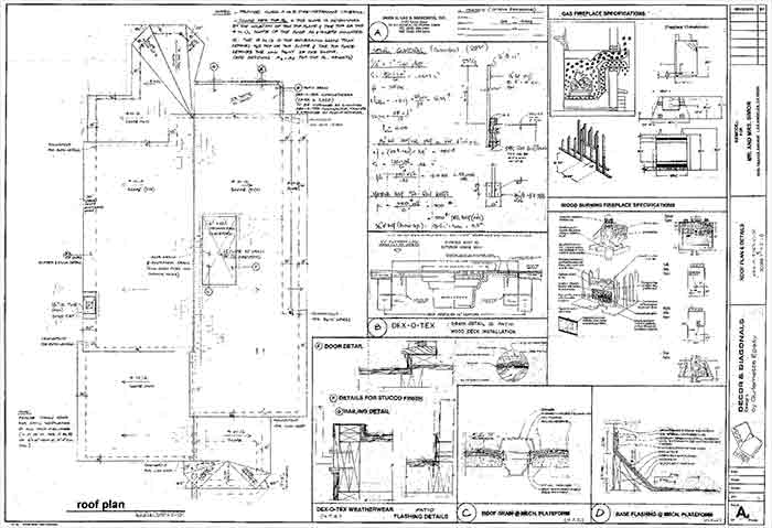roof plan